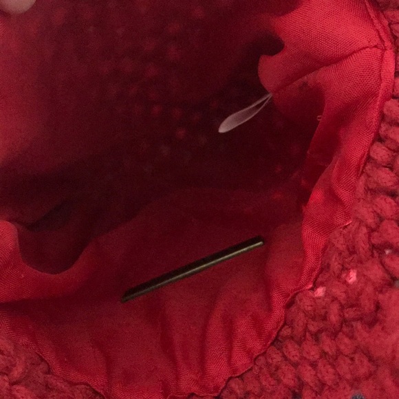 PacSun Red Crotchet Purse - Picture 4 of 4